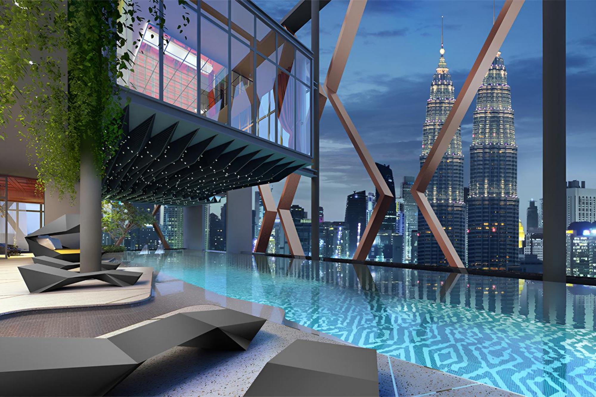 Scarletz Suites Klcc Kuala Lumpur Bagian luar foto